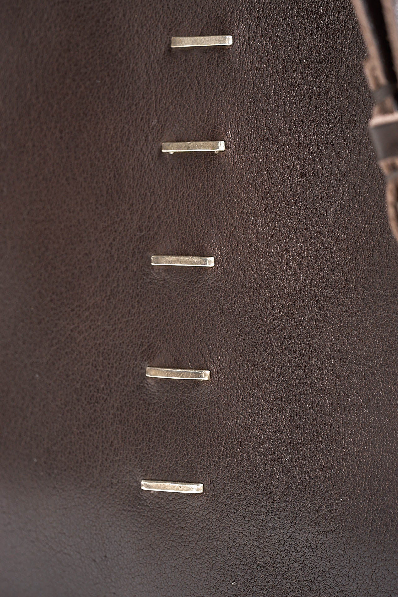 daniele basta leather and silver bags - DETAIL